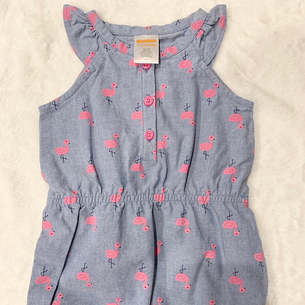 Flamingo romper